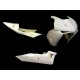 Carénage complet 3 parties selle origine fibre de verre CBR600RR 05-06 SRT FAIRINGS