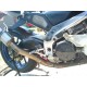 Paire de protection de cadre carbone, c/k RSV 1000 1998-2003 SRT FAIRINGS