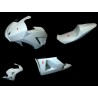 Carénage poly complet 3 parties version HRC fibre de verre CBR600RR 2013-2017