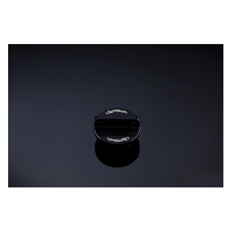 Bouchon de remplissage d'huile LIGHTECH en ergal 7075 couleur noir