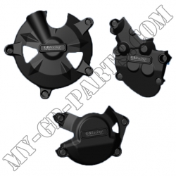 Kit de 3 protections de carter GB Racing ZX10R 08-10