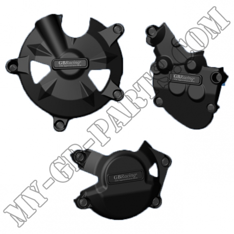 Kit de 3 protections de carter GB Racing ZX10R 08-10  