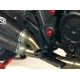 Commandes reculées aluminium Tamburini Ducati Diavel 2011-2016