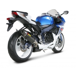 Silencieux adaptable SLIP-ON Akrapovic pour SUZUKI GSX R 600 / 750 (2011-2013)