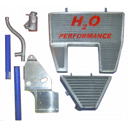 Radiateur d'eau et d'huile grande capacité H2O performance Ducati 1098,1198,848