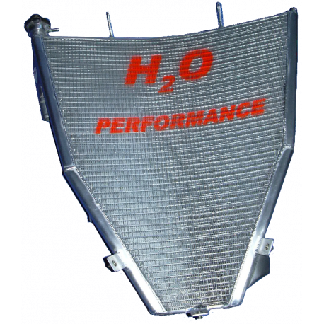 Radiateur d'eau grande capacité H2O performance Suzuki GSXR600 K4-K5