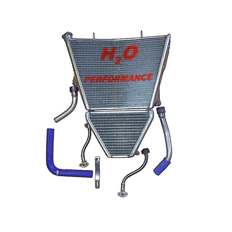 Radiateur d'eau et d'huile grande capacité H2O performance Suzuki GSXR1000 K9-L6