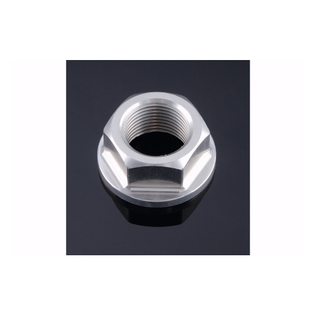 Écrou d’axe de bras oscillant en aluminium anodisé  taillé masse M20x1,5 LIGHTECH