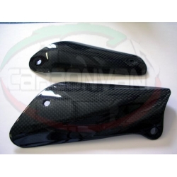 Protection d'echappement inferieure et superieure CARBONVANI MV AGUSTA BRUTALE JUSQU’A 2010