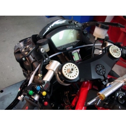 Support compteur pour traction control CARBONVANI Ducati 848 / 1098 / 1198