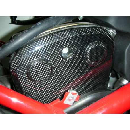 Carter de courroies superieur CARBONVANI Ducati 848 / 1098 / 1198