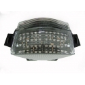 Feux arrière à LEDS homologué avec clignotants intégrés KAWASAKI ER6N 2006-2008