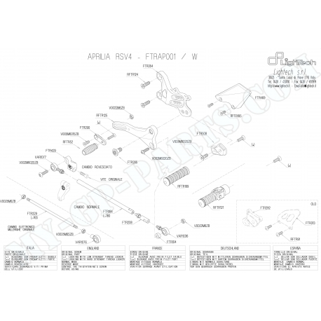 Pièces détachées aprilia Clearance