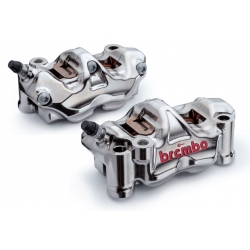 Pack 2 étriers de frein GP4 RX 32/32 radiaux taillés masse assemblés 108mm BREMBO HPK