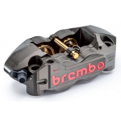 Paire d'étriers de frein radiaux taillés masse monobloc SBK BREMBO P4 32/36 108mm