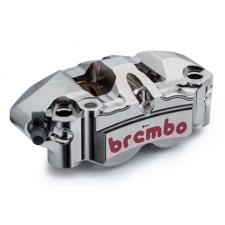 Paire d'étriers de frein radiaux taillés masse monobloc BREMBO GP4 34/38 108mm