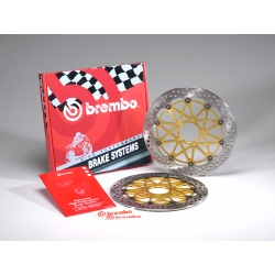 Pack 2 disques de frein racing HPK Supersport 320 mm GSXR 600, GSXR750, GSXR1000 BREMBO