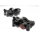 Paire d'étriers de frein radiaux taillés masse assemblés HPK BREMBO 484 NOIR 32/32 100mm