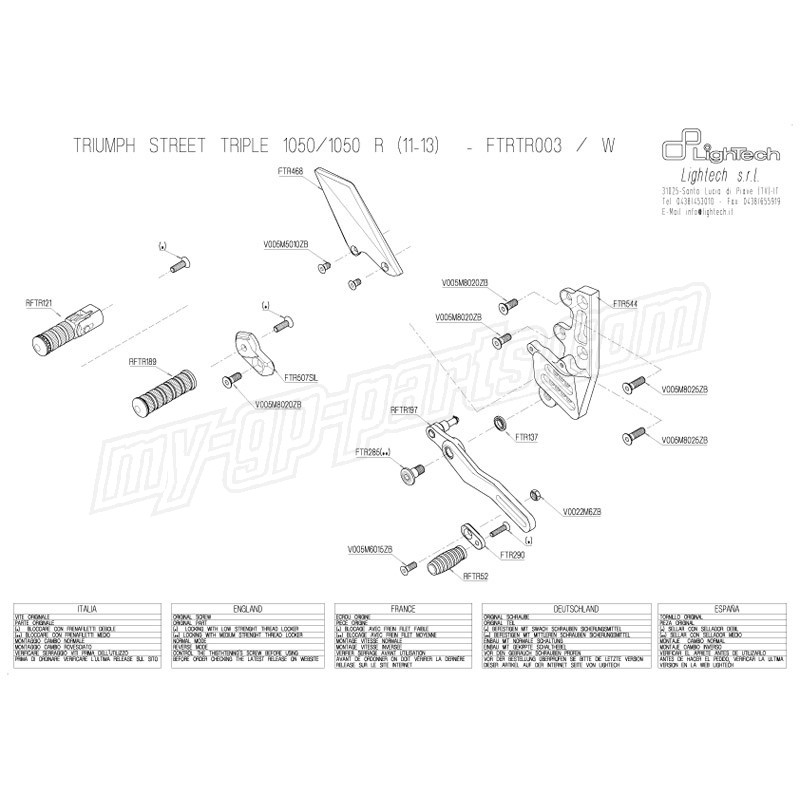 Pieces detachees speed triple 1050 Clearance
