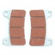 Plaquettes de frein avant Brembo SR Sinter Racing/Route HONDA