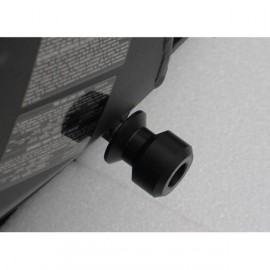 Diabolos support béquille 10 mm GSG MOTO ZX 10R 2008-2010 plastique Noir
