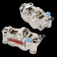 Pack 2 étriers de frein GP4 RX 32/32 radiaux taillés masse assemblés 108mm BREMBO HPK