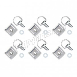 Lot de 6 DZEUS à clipser complet 12 mm