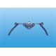 Araignée support carénage Racing MOTOHOLDERS Kawasaki ZX6R 05-06