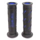 Revêtement de guidon RACING DOMINO XM2 double super soft grip NOIR / BLEU