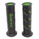 Revêtement de guidon RACING DOMINO XM2 double super soft grip NOIR / VERT