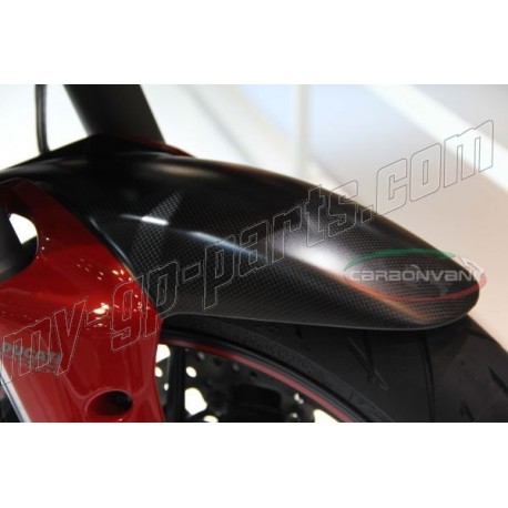 Garde-boue avant rouge carbone DUCATI MULTISTRADA