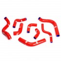 Durites de radiateur silicone rouge SAMCO SPORT DUCATI 996 R, 998 R TESTASTRETTA 2001-2002