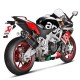 Ligne d'échappement racing évolution titane Akrapovic RSV4 RF/RR 2015-2020, TUONO V4 1100 2017-2020