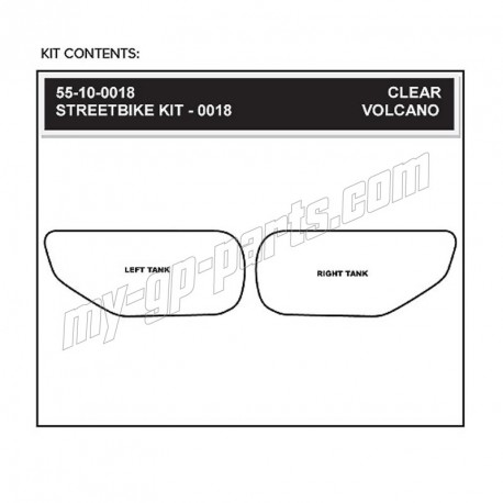 Grip de Réservoir Volcano STOMPGRIP CBR 900, 954 RR 2002-2003