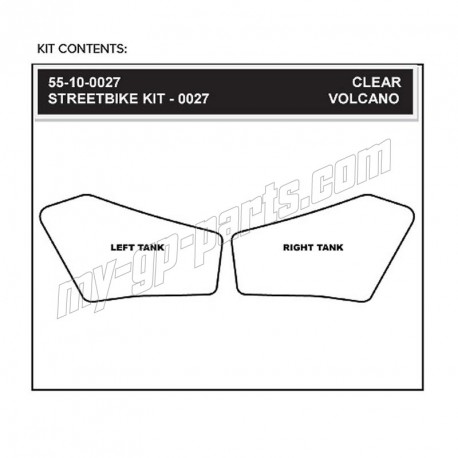 Grip de Réservoir STOMPGRIP Goldwing 1800 2001-2010
