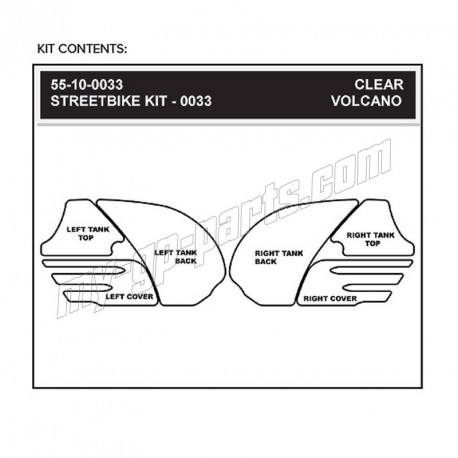 Grip de Réservoir STOMPGRIP ZZR 1400 2006-2011