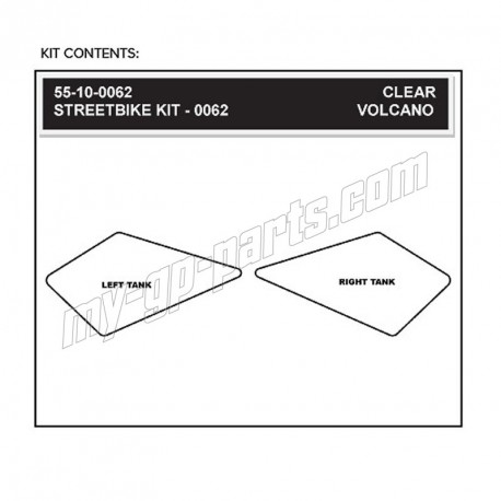 Grip de Réservoir Volcano STOMPGRIP Duke 690/R 2012-2019