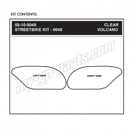 Grip de Réservoir STOMPGRIP GSXR 600/750 2004-2005