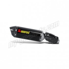 Silencieux AKRAPOVIC homologué carbone ZX-6R 2009-2016, ZX-6R 636 2013-2016, 2019-2020