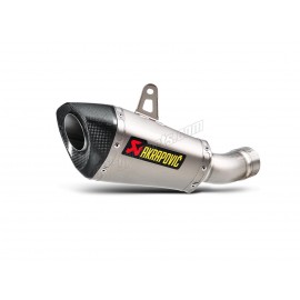 Silencieux adaptable SLIP-ON mono silencieux titane Akrapovic pour ZX-10R 2016-2020