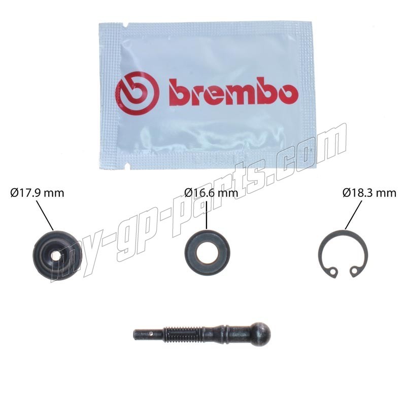 Maitre Cylindre Frein Moto Brembo Racing Maître-cylindre De Frein Brembo  Upgrade Pr19x16 Cnc Levier Long Repliable - Livraison Offerte 