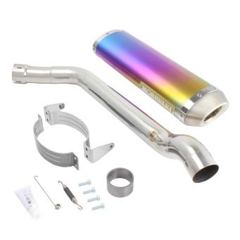 Demi-ligne inox/titane MORIWAKI ZERO ANO S/O CBR 600 RR 2009-2016