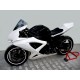 Carénage complet 3 parties selle origine fibre de verre GSXR600 GSXR750 K8-K9 SRT FAIRINGS