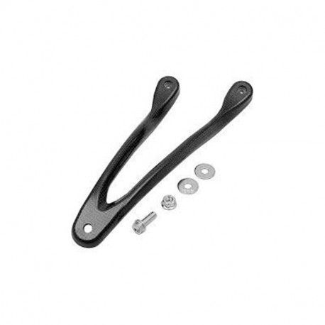 Support échappement carbone Akrapovic pour ZX6R 2009-2016, ZX-6R 636 2013-2024